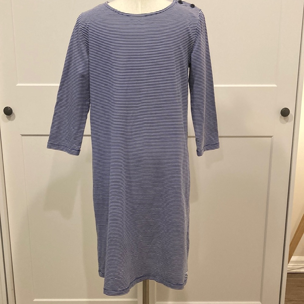 Vineyard Vines Girls XL (16) 3/4 length sleeve t-shirt dress